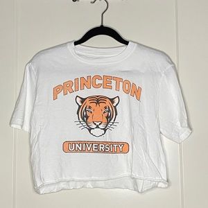 Princeton University cropped tee